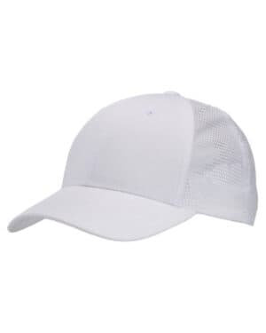 WHITE J america TW5536 flight lasercut mesh trucker hat