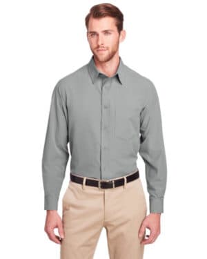 SILVER Ultraclub UC500 men's bradley performance woven shirt