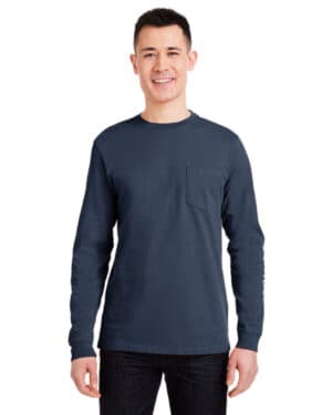 Vineyard vines V021214 unisex long sleeve pocket t-shirt