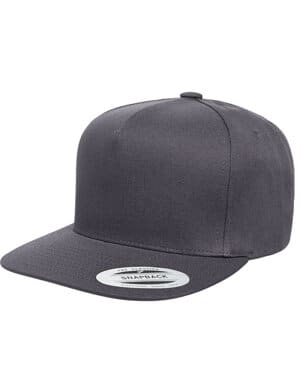 Yupoong Y6007 adult 5-panel cotton twill snapback cap