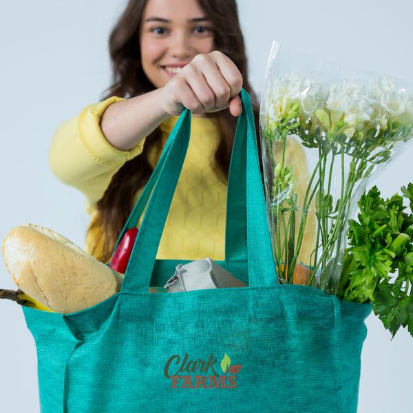 custom grocery tote bag
