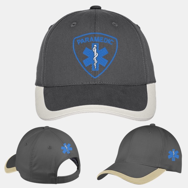 Stitched cap logos