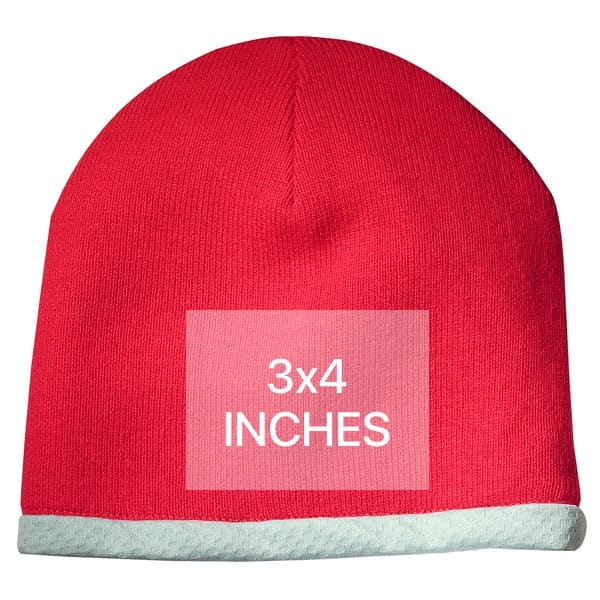 Best Impressions Roll Down Personalised Acrylic Beanie Different Colours New 