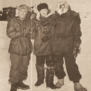 eddie bauer gear at the south pole